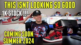 THIS ISNT LOOKING SO GOOD 🤦‍♂️ NEW JORDAN 1 LOW COMING BUT LIMITED ONLY 1K STOCK BRED 1 85 HIGH 2025