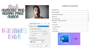 Insert Roman 🔢& English Page Numbers in One Word Document – Easy Step-by-Step Guide!