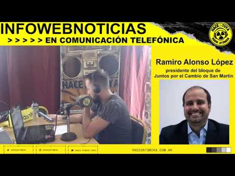 Alonso López 07/12/22 - Entrevista de Adrián Cordara en Infowebnoticias RADIO