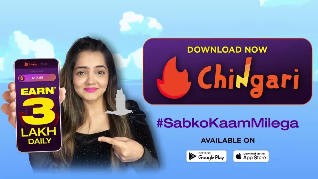 Earn upto 3 Lakh daily with just Rs.30 Subscription on Chingari🔥