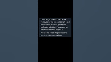 fund your business with pre-orders | Subscribe for more #motivation 😊👍