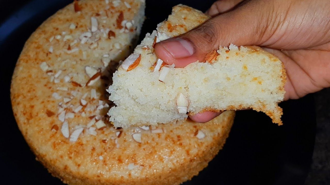 1 கப் ரவை இருந்தா 25 நிமிடத்தில் பஞ்சு போல கேக் ரெடி||No oven Eggless spongy rava cake|Lockdown spl