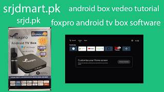foxpro android tv box software &vedeo tutorial screenshot 2