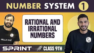 Number System 01 | Real Numbers | Rational & Irrational Numbers | Class 9 | NCERT | Sprint