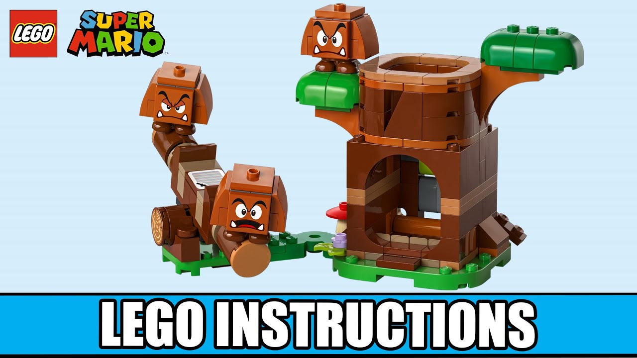 Super Mario - Goombas' Playground - Expansion Set LEGO instructions