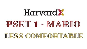 HarvardX CS50: Mario - Less comfortable