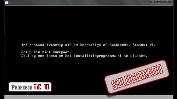 Solución error Windows No se ha encontrado el archivo INF txtsetup.sif