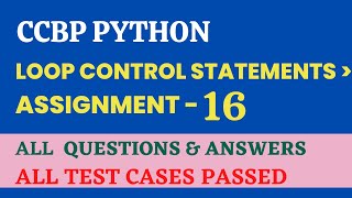 Assignment - 16 | Python | NxtWave | CCBP 4.0