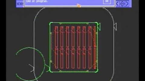 PASS CNC Programming System on Amiga with AMOS in 1991