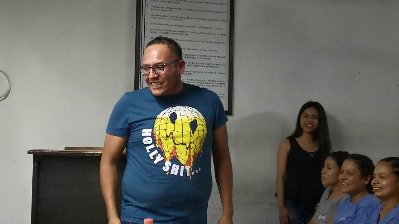 ERICK EL GORDO GRUPO CRECIENDO JUNTOS TEMA SEXTO PASO