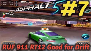 Drift RUF 911 RT12 - Asphalt 5 HD on iPad - Miami - #7 screenshot 1
