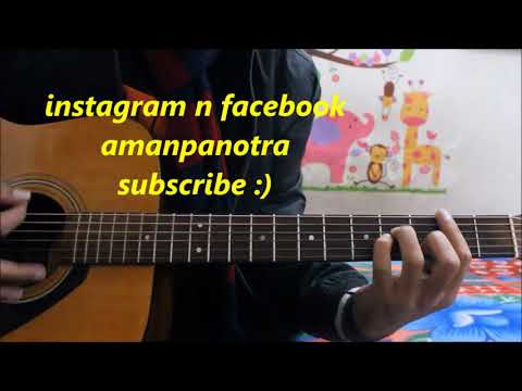 Sun Le Zara - Romantic Song - 1921 - Easy Hindi Guitar Lesson cover chords