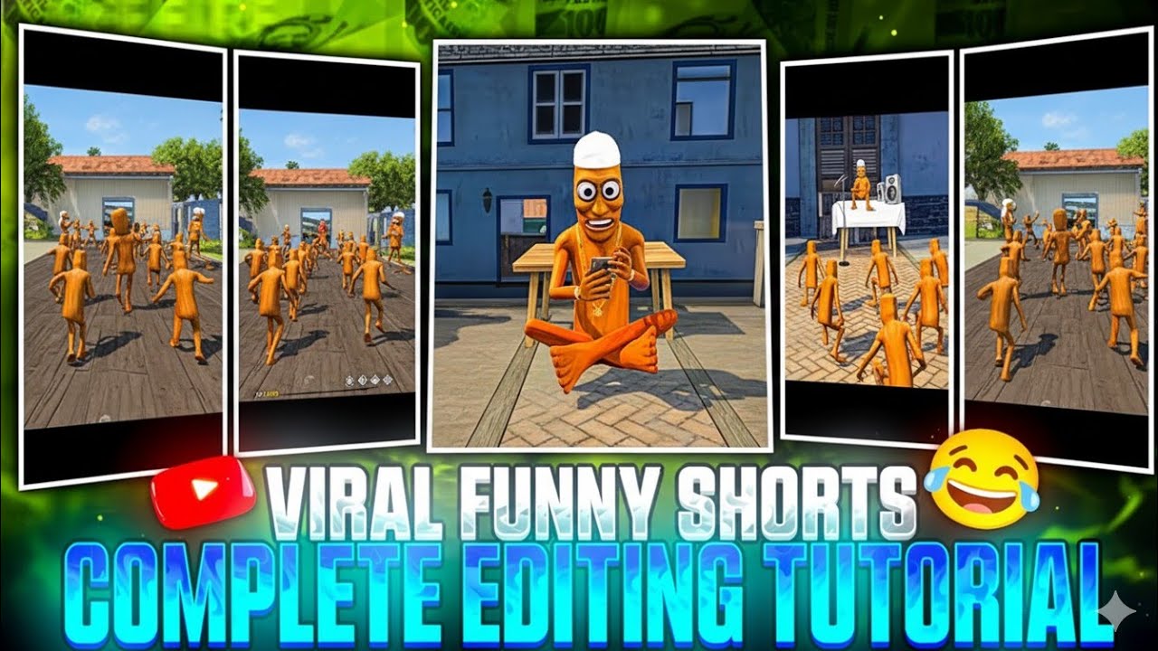 Free Fire Viral Funny Shorts 😂 | Complete Editing Tutorial 🔥