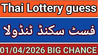 SPEED VIP: 01/04/26 – The Only Set You Need for Tuesday’s Draw! |Thai Lottery guess paper