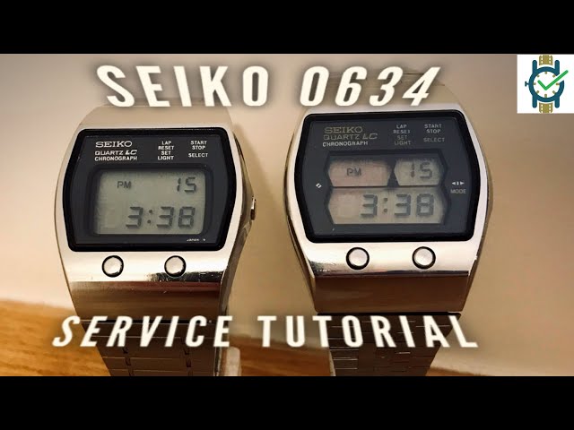 Seiko 0634 Service Tutorial - YouTube