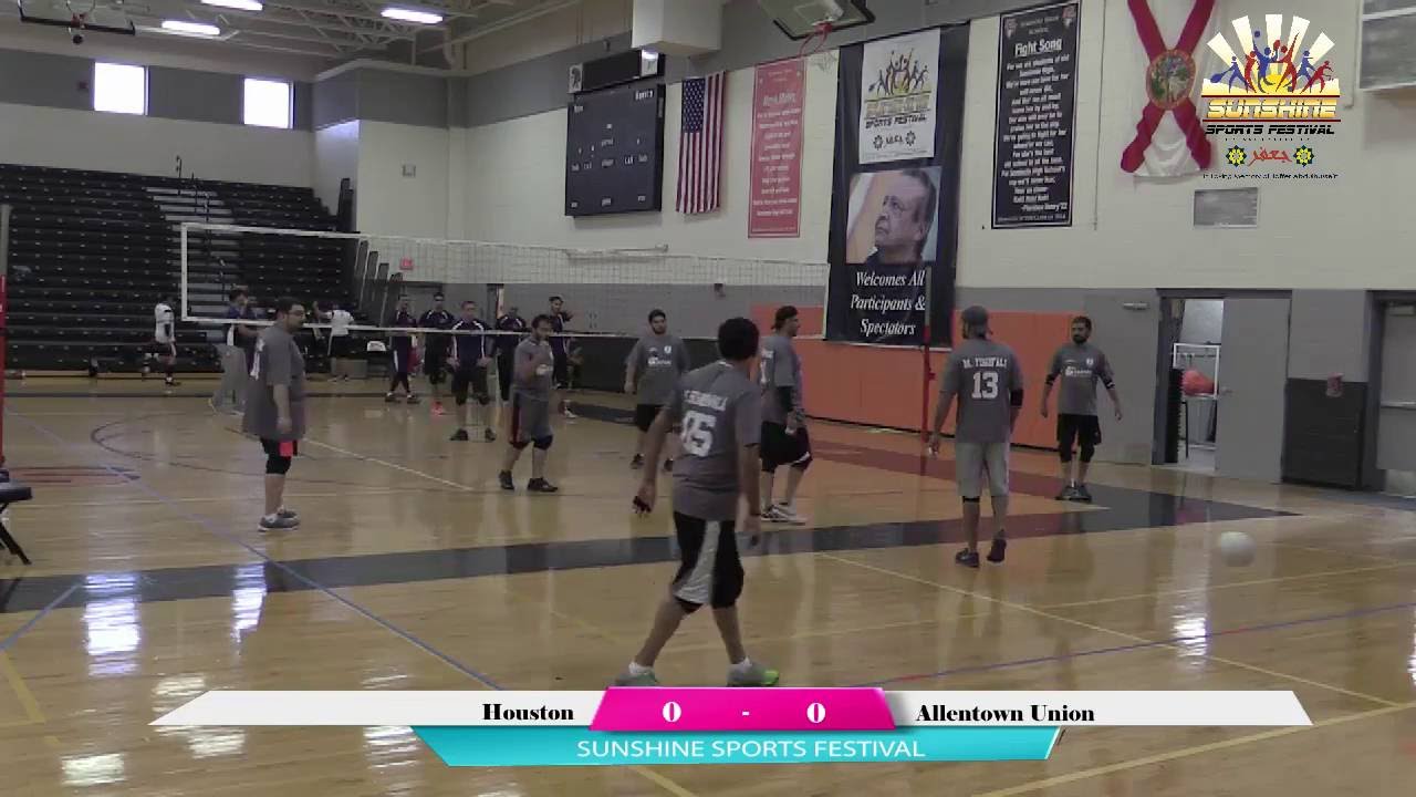 Sunshine Sports Festival 2016 Day 2 Volleyball Houston vs Allentown