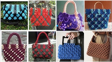 Amazing macrame bag part-5/ 2023 trending bags,purse @diymacramee