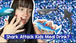 I tried the Shark Attack Drink Off The Kids Menu At Outback!