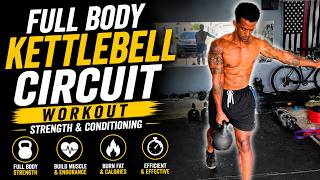Full Body Kettlebell Circuit Workout | Strength & Conditioning