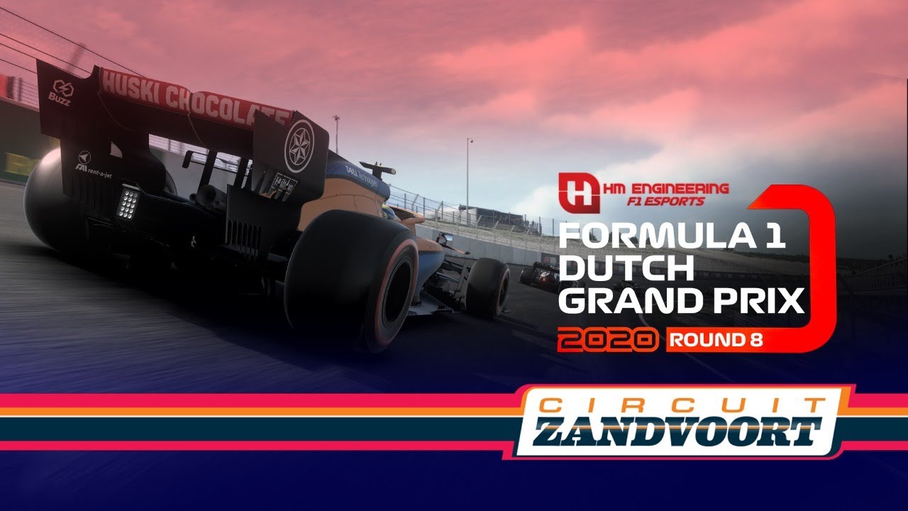HM ENGINEERING F1 ESPORTS - PRO TIER || ROUND 8 DUTCH GP - YouTube