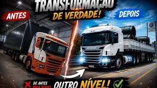 Scania p360 pintura caseira.