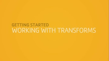 Step Up To Nuke | Working with Transforms