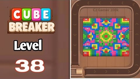 Color Cube Breaker Level 38 Solution Walkthrough 