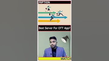 What is the best server for video streaming apps, ott platform, web series apps  #shorts