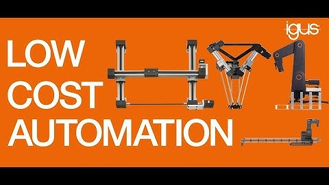 igus® ASEAN Low cost automation corner