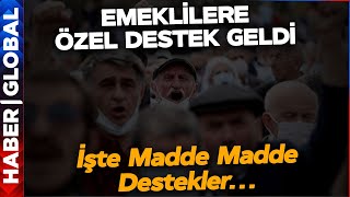 Emekliler İçin Karar Çıktı! İşte Emeklilere Gelecek Olan Özel Destek...