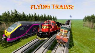 Extreme Train Crashes # 45 | Huge Trains Crashes on small hills! screenshot 4