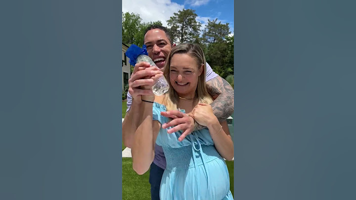 MOST CREATIVE gender reveal🥹💗💙 #shorts #couples