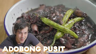 EASY Squid Adobo Recipe Adobong Pusit with Erwan Heussaff
