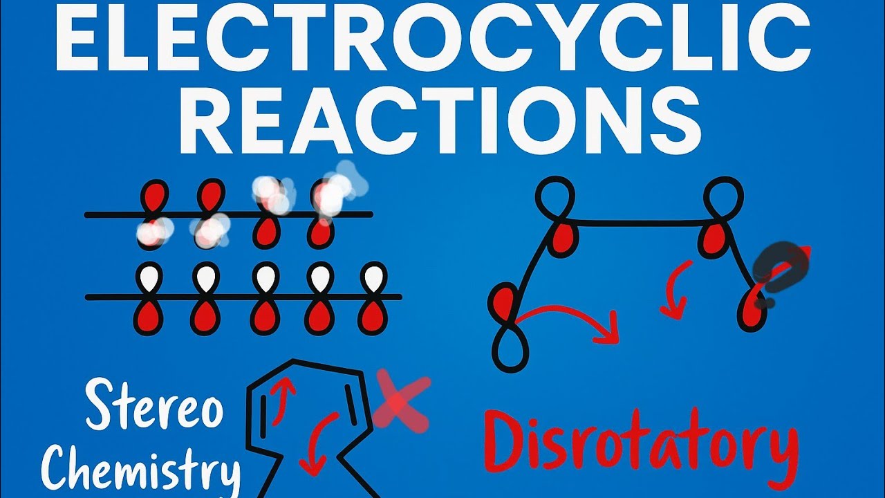 Electrocyclic Reactions Explained | Stereochemistry Made Simple - YouTube