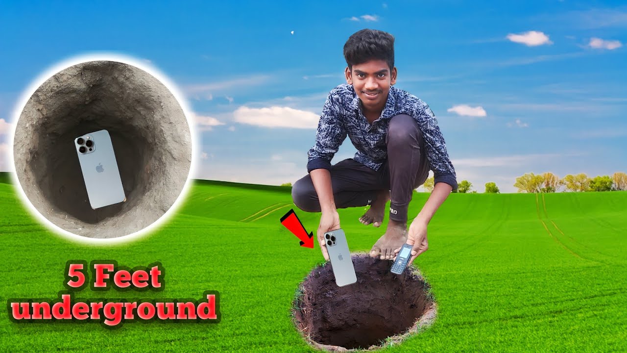 Keyboard mobile Vs Android Mobile Underground mobile signal range testing Experiment..!😬