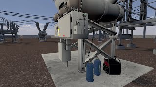 Avangrid SF6 Gas Switching Procedure (CG Single Player, Preview Course) - Oculus Quest 2 | VR Vision