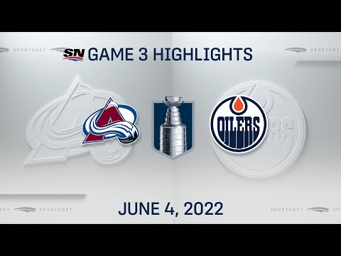 NHL Game 3 Highlights | Avalanche vs. Oilers - June 4, 2022