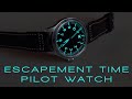 Escapement Time Pilot Watch