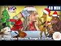 40 min christmas  wintertime stories songs julia donaldson compilation santa claus rudolf reindeer