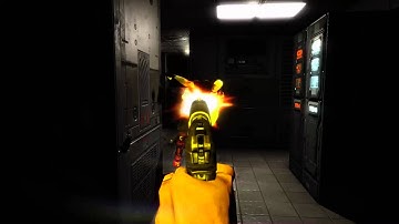 Doom 3 Absolute HD mod v1.6 Part 03 [60FPS], no-comments, no HUD.