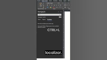 💡Domine o Word: Localize Palavras Instantaneamente com Ctrl+L #excel #exceltips #dicasexcel #shorts