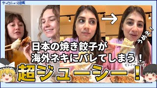 【海外の反応】日本の焼き餃子が海外ネキにバレてしまう！【日本食】
