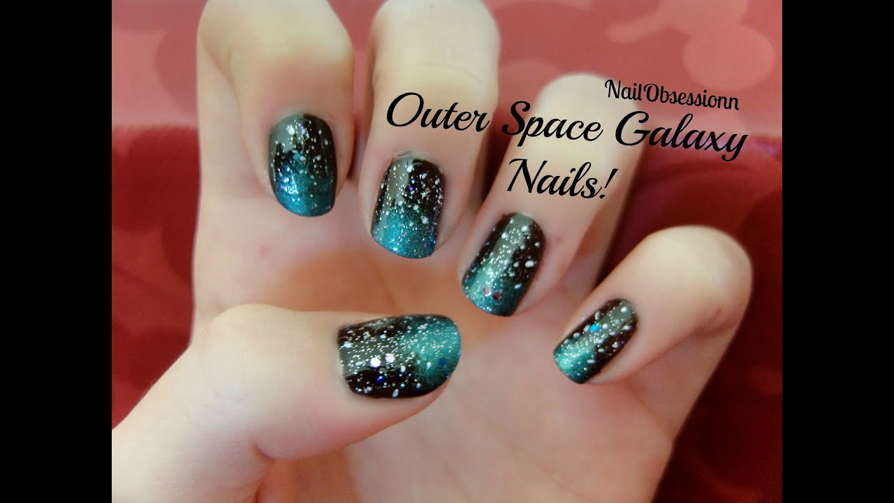 Step-by-Step Space Nail Art Tutorial - wide 9