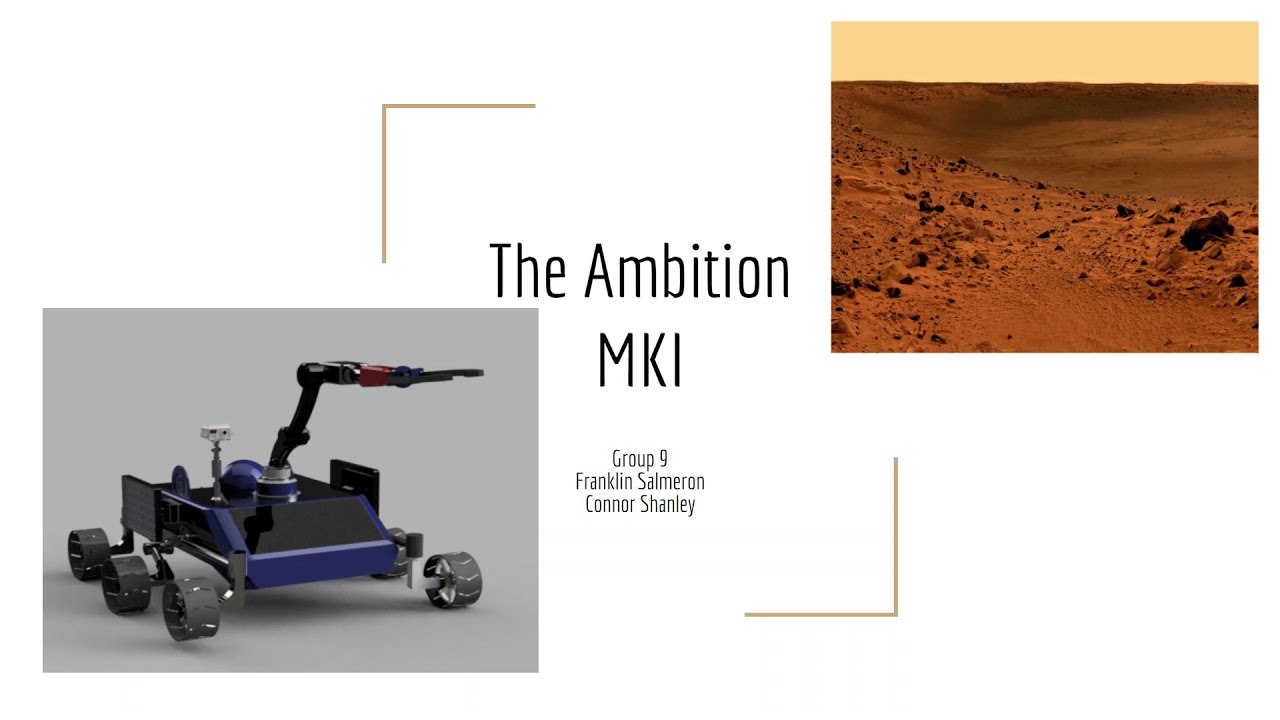 Mars Rover Project video - YouTube