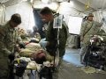 U.S. army 6th Engineer medics in action May, 2012