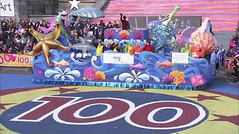 Bird’s Eye View of the 100th 6abc Dunkin’ Thanksgiving Day Parade