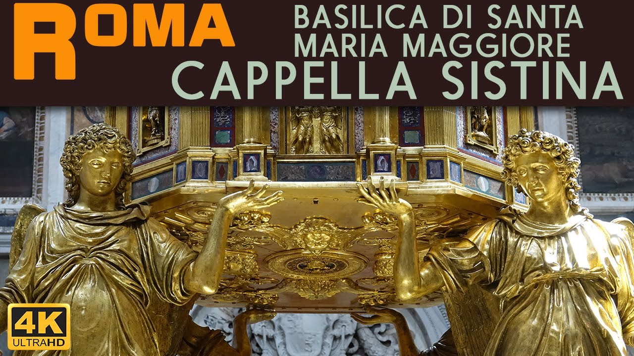 ROME - The SISTINE CHAPEL of the Basilica of Santa Maria Maggiore - YouTube