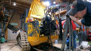 Buying and fixing a mono boom skidsteer part 2 : Pulling the engine by Jesse Muller 117,721 views 3 months ago 1 hour, 2 minutes