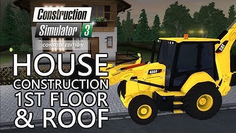 Construction Simulator3 - complete roof and side walls 🔥❤️‍🔥
