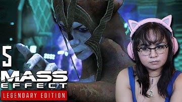 Shepard Vs Benezia | Mass Effect Legendary Edition Part 5 | First Playthrough | AGirlAndAGame
